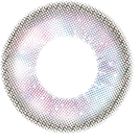 Matlens – EOS Farbige Kontaktlinsen ohne Stärke circle lens violet lila DUNIA 2 Linsen 1 Kontaktlinsenbehälter 1 Pflegemittel 50ml