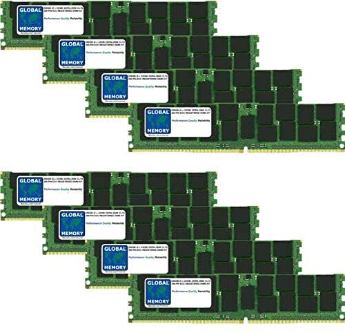 256 GB (8 x 32 GB) DDR4 2666 MHz PC4-21300 288-PIN ECC Registriertes DIMM (RDIMM) Speicher RAM Kit für Mac Pro (2019)