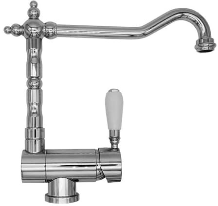 Miscelatore monocomando MIXOLDST Old fashion con canna pieghevole per sottofinestra (40 CROMO)