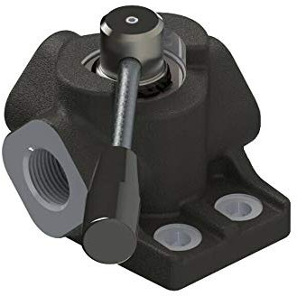 3/2-Wege Hydraulik Kugelhahn, innen Gewinde 3/8 Zoll