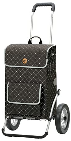 ANDERSEN Einkaufstrolley - Royal Shopper Tamo anthrazit 51 L Reflektor,Thermo, Aluminium, klappbar, leichtgängig
