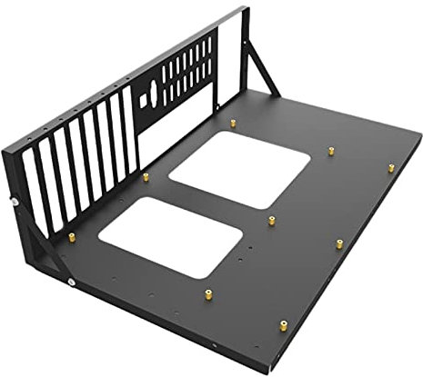 Ferleiss Support de Carte Mère ETH pour Minage - Boîtier Épais - Support ITX/Mini ATX pour 8 GPU (ATX)