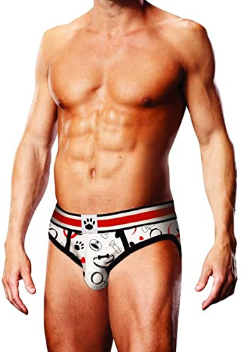 Prowler Puppie Print Brief XSmall - UK Waist Size - 26 - 30 - One Count Multicolor