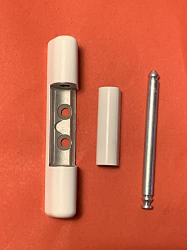 Roto NT/Centro Scherenlager Axerlager inkl. Axerlagerstift Bandseite K (mit weißen Abdeckkappen)