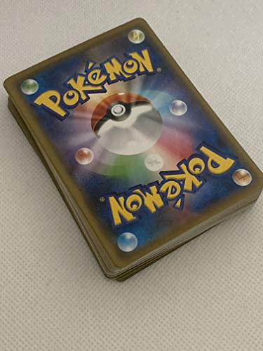 Pokemon TCG: Japanische Karten, 50 Karten aus jeder Serie