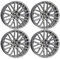 4x MB Design Felgen KV4 8.5Jx19 ET35 5x112 Silber kompatibel mit VW Arteon Beetle EOS Golf ID.4 ID.5 Jetta Passat Phaeton Scirocco