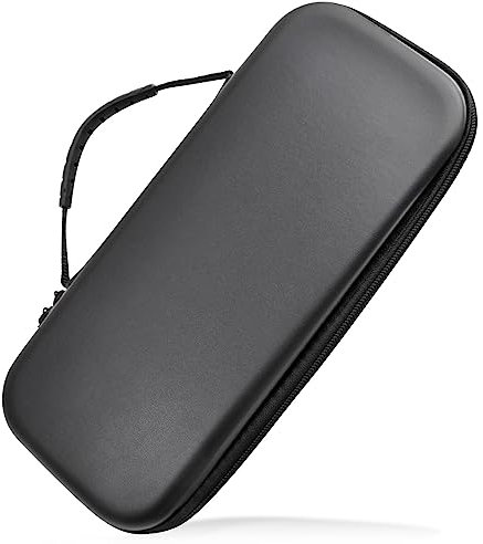 Lcmei 2023 New Hard Travel Protective Case for ASUS Rog Ally 7 inch 120Hz Gaming Handheld,Shockproof Carrying Case Handbag EVA Storage Bag Pouch with Game Card Pockets & Mesh Pocket (Black)