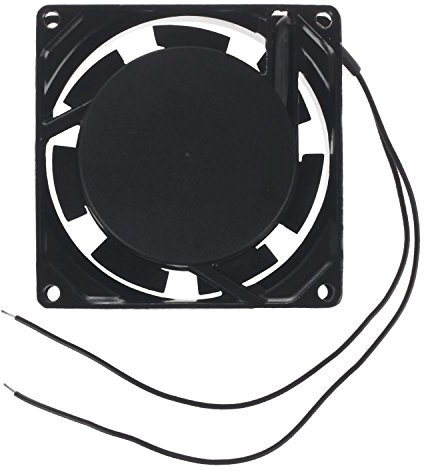 Tweovnai Elimination de la Chaleur 80 x 80 x 25mm AC 220-240V Axial Ventilateur de Refroidissement