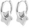 ALEXCRAFT Orecchini Donna Argento 925 Stella Orecchini Pendenti Stelline Orecchini Argento Stella