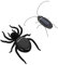 BESTonZON 2St Solar-Spielzeug Kinderspielzeug Entwicklungsspielzeug gruselige Modelle Spielzeuge Solarbetriebenes Spielzeug lustiges Insektenspielzeug elektrisch kleine Produktion Abs