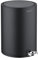 Blomus Kosmetikeimer -SINO- Mülleimer 3 Liter | Schwarz | 20L x 20B x 26H cm | Treteimer mit Absenkautomatik | Mülleimer mit Innenbehälter aus Edelstahl