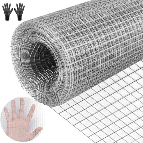 Rodent Proofing Wire Mesh Roll Galvanized Wire Metal Mesh 800mm x 5m, Stop & Prevent Mice & Mouse Access, Filling in Gaps Around The Home & Garden