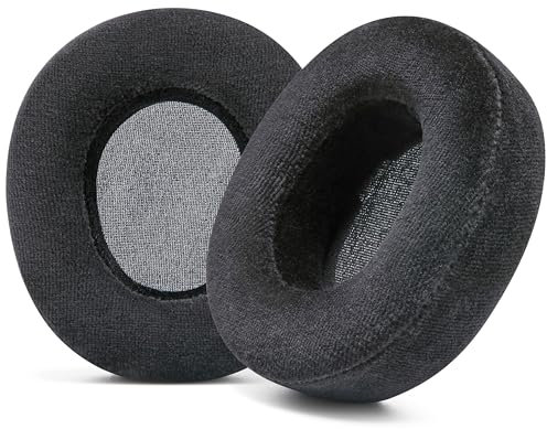 WC StealthZ Nova Pro Wireless – FPS-orientierte Ohrpolster für Arctis Nova Pro Wireless von GadgetryTech & Wicked Cushions | Verbesserte Klangpräzision und Komfort für Ego-Shooter-Spiele | Black