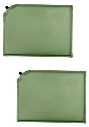 Anneome 2stücke Outdoor Aufblasbares Sitzkissen Automatisches Campingkissen Für Picknick Und Reisen Tragbares Leichtes Sitzpolster Mit Einstellbarem Luftvolumen Für Garten Stadion Und