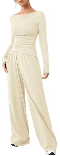 YKDLLF Sportivo Donna Completo Completi Sportivi Due Pezzi Sportiva Invernale Pantaloni Casual Elegante Tuta Ginnastica Tuta Sportiva Donna Completi Felpa Pantaloni Jogging Invernale