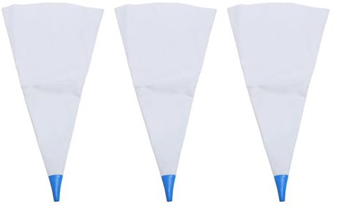 Yechiry Confezione da 3 Sacchetti di Malta per Muratura per Malta per Piastrelle, Sacchetto Sigillante per Cemento Resistente a Prova di Foratura con Punta Riutilizzabile