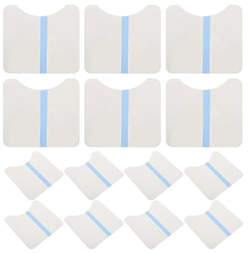Unsichtbares Oberschenkelstraffungsband 20 Stück aus Pvc | Transparent, Selbstklebend, 16x15cm, für Beine und Oberschenkelinnenseiten
