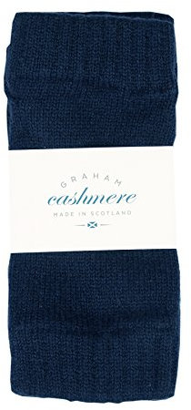Graham Cashmere Damen-Handgelenkwärmer aus reinem Kaschmir - Blau - Einheitsgröße