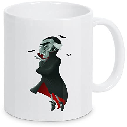 artboxONE Tasse Funny Vampire von GiordanoAita - Kaffeetasse Comic