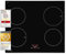 Exquisit Kochfeld EKI 701-5 | Induktion | Touch Control | 4 Kochstellen | Rahmenlos | 6500 W