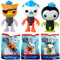 Octonauts GBG01 Glow in Dark Octo Suits 3-teilige Spielzeug-Actionfigur - Captain Barnacles, Kwazi & Peso