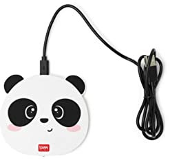 Legami Super Fast 40032431 Chargeur sans Fil pour Smartphone, Multicolore (Panda)
