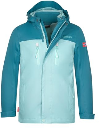 Trollkids Girls Bryggen 3in1 Jacket