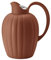 Georg Jensen Bernadotte Thermo Jug Terracotta von Sigvard Bernadotte