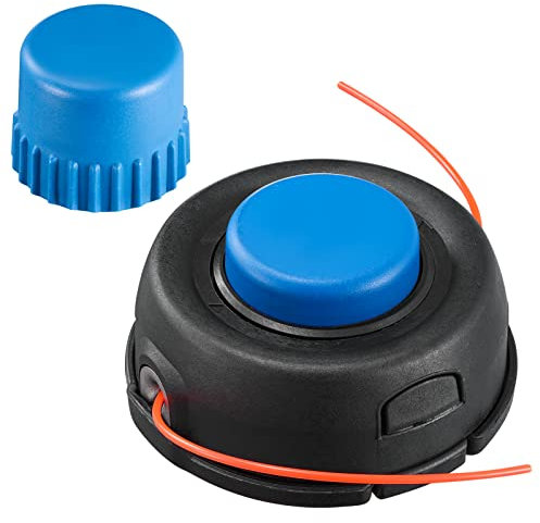 T35 Tap Advance Trimmerkopf 537388101 für Husqvarna, T35 Trimmerkopf mit Anschlagknopf 537185801, 531300183, 531300183, 531300194, für 123L, 223L, 224L, 225L, 232L, 22L 33 Liter