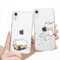 Yoedge 2 Stück Durchsichtig Hülle für iPhone XR 6,1,Transparent Handyhülle mit Aesthetic Motiv Mode Chic Muster,Ultra Dünn Weich Klar Silikon TPU Stoßfeste Bumper Schutzhülle für Frauen Mädchen,Katze