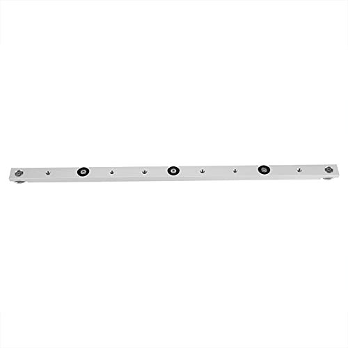 Table Scie Rails Guide Rail Circulaire en Alliage D'aluminium Barre À Onglet Curseur Scie À Table Scies À Onglets Jauge Tige Outil De Travail du Bois Durable en Utilisation 450Mm (450 curseurs)