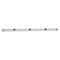 Table Scie Rails Guide Rail Circulaire en Alliage D'aluminium Barre À Onglet Curseur Scie À Table Scies À Onglets Jauge Tige Outil De Travail du Bois Durable en Utilisation 450Mm (450 curseurs)