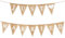 Just Married Girlande Deko, Wimpelkette Hochzeit Frauen Jute Boho Banner, Hochzeit Girlande Deko Fotorequisiten für Brautdusche Hochzeitszeremonie Hochzeitsempfang