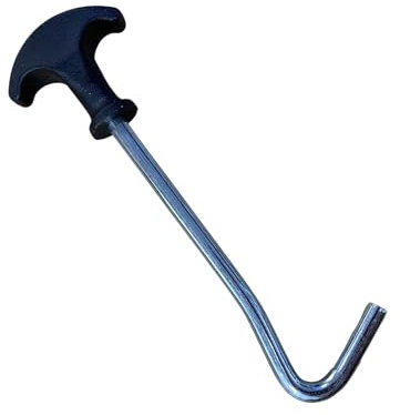 Peggi - Peg Extractor Ground Hook Pullers Tent Peg Nail Puller Ground Hook Pullers Extractor Remover for Easy Removal a Garden Camping & Caravanning Essential