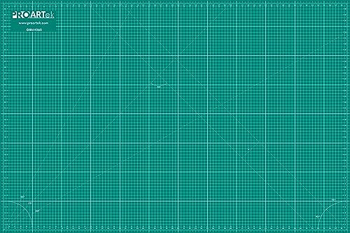 Proartek Drafting PK00012 Modell GBM4060 Serie 101,6 x 152,4 cm professionelle Schneidematte, doppelseitig, grün/schwarz, selbstheilend, für Grafikkunst, Hobbys, Nähen, Scrapbooking und andere