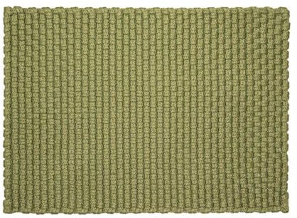Pad Outdoor Teppich Uni Olive 200x300 cm Badezimmer Matte Design Badematte Grün