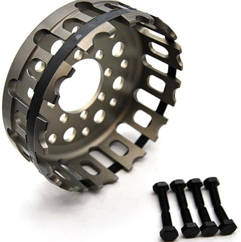 NEU leichter Kupplung Kupplungskorb 12 Zahn hartcoatiert AL 7075 Korb FÜR DUCATI