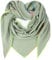 Gloop Damen Schal XXL Dreieckstuch Damen Dreieck Schal Halstuch Baumwolle Musselin Schal Poncho ohne Kratze an Haut Hergestellt in Italien 135 cm×135 cm×220 cm