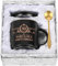 Joymaking 80. Geschenk für Frauen Geburtstag 12oz Kaffeetasse mit Geschenkpackung, Geburtstagsgeschenk für Mutter Mitarbeiter Freund Chef, Kaffee Tasse für Geburtstag Weihnachten, Schwarz 320ml