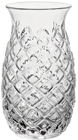 MagiDeal Pineapple Glass Drinking Glass Drinking Gift Beverage Bottle Juice Glass Pineapple Water Cup for Friends Cocktails Holiday