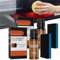 Restaurateur Plastique Voiture,2pc Renovateur Plastique,Renovateur Plastique Voiture Extérieur,Efface Rayure Plastique,Enduit Cristal Voiture,Plastic Coating Agent,Réparation pour Plastiques Auto