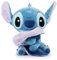 Peluche lilo & stitch stitch con coperta 25cm
