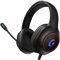 KAPEYDESI PS5 Headset, Gaming Headset mit Mikrofon, 7.1 Stereo Surround Sound Kopfhörer mit Kabel, Noise Cancelling RGB Lichter Gaming Kopfhörer für PS4/PC/Mac/Switch/Xbox Serie, Schwarz