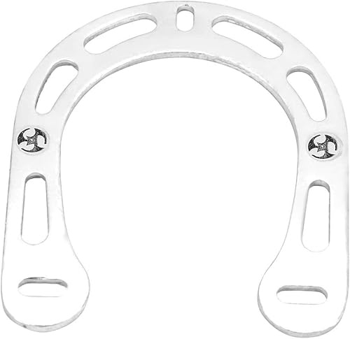 ANKROYU Mountainbike Bremskraftverstärker, Aluminiumlegierung V-Bremse mit Schrauben, Leichter Bremskraftverstärker für Fahrrad (Aluminiumfarbe)