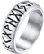 Supcare Herren Ring Edelstahl Viking Rune Fingerring für Männer Punk Wikinger Schmuck Siegelring Hip Hop Bandring Edelstahlringe Herren Statement Ring Punk Verlobungsring Modeshcmuck für Vatertag