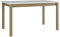 Mirjan24 Tisch für Esszimmer Awrolt II, Rechteckiger Esstisch, Ausziehbarer Tisch für Küche, L:140-180 x H:78 x B:80 cm, Küchentisch, Esszimmertisch, Praktischer Ausziehtisch (Weiß/Sonoma)
