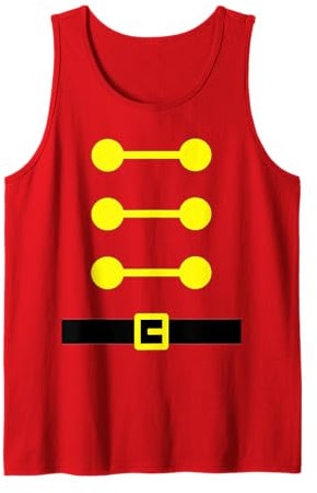 Toy Soldier Nutcracker uniform costume Adult Kids Men Women Tank Top