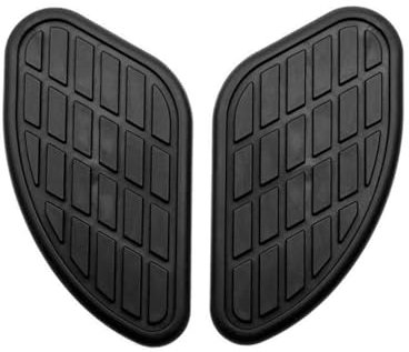 TPZORJX Adesivo di protezione in gomma del serbatoio della moto - Decalcomanie Impugnatura Universale per Ginocchiera Serbatoio Moto Protezione Moto Decalcomanie, Adesivo antiscivolo per moto 3D