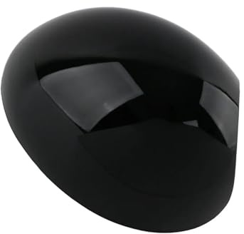 Caches Rétroviseur Coques Rétroviseur Noir Brillant Portière Voiture Pour BMW Pour Mini Pour Cooper R55, R56, R57, R58, R59, R61 Rétroviseur Couverture(La gauche)