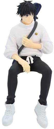 Jilijia JJK Figuren Okkotsu Yuta sitzende Pose, Actionfigur, Statue, JJK-Modell, Kuchendekoration, Desktop-Display, Sammlerstück, Geschenke, 15 cm